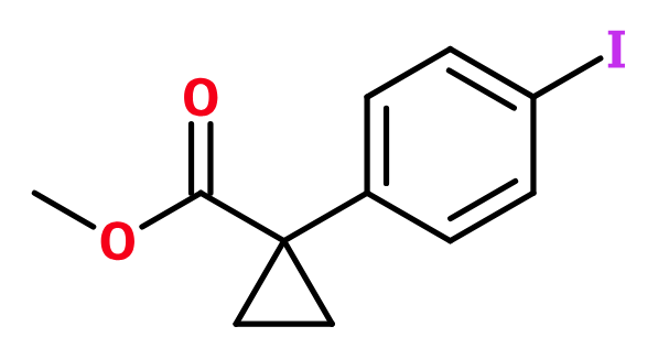 (image for) MCYB6714 Methyl 1-(4-iodophenyl)cyclopropanecarboxylate